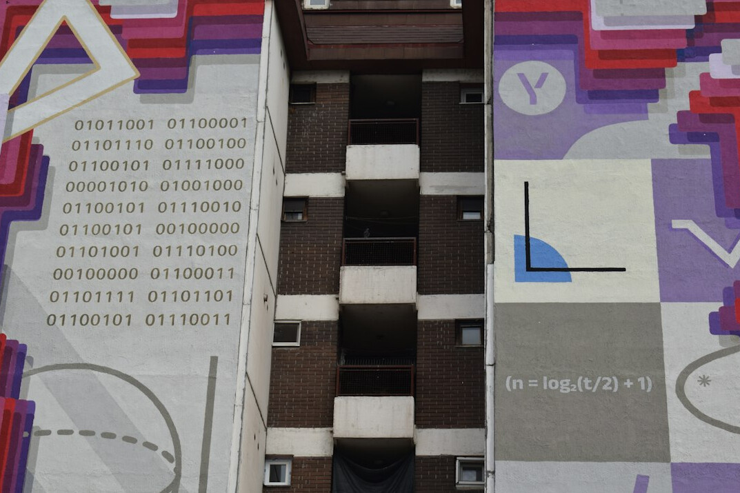 Developer monitor with software architecture code